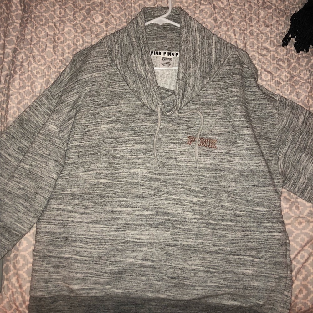 VS PINK grey sweater
